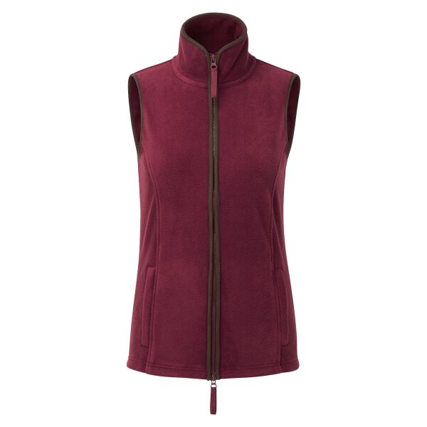Women’s artisan fleece gilet Thumbnail