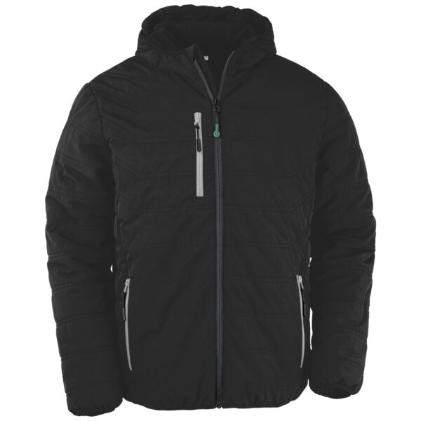 Black Compass Padded Winter Jacket Thumbnail
