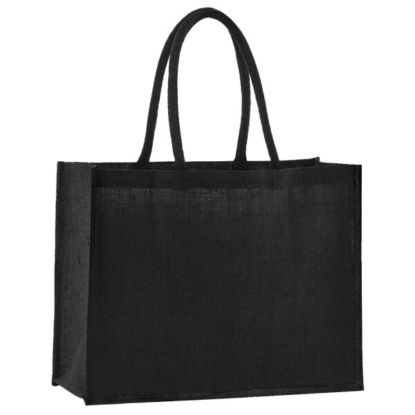 Natural Starched Jute Classic Shopper Thumbnail