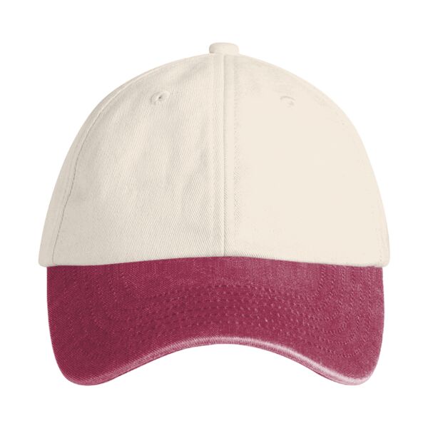 Contrast peak low-profile vintage cap Thumbnail