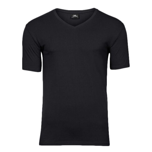Stretch v-neck tee (401) Thumbnail