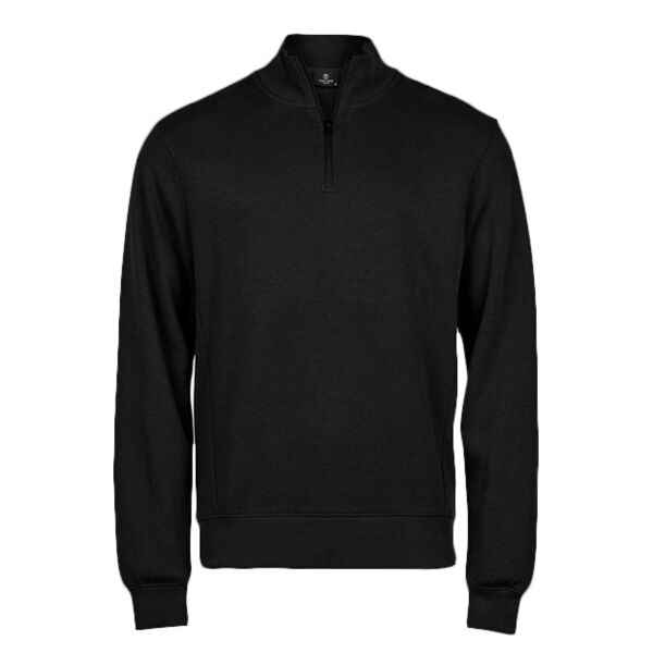 Ribbed interlock half-zip (5506) Thumbnail
