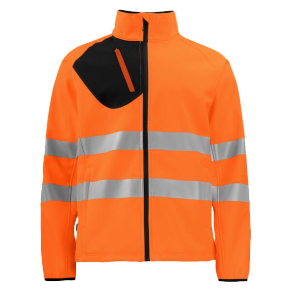 Prio 6432 EN ISO 20471 Class 3/2 Softshell Jacket Thumbnail