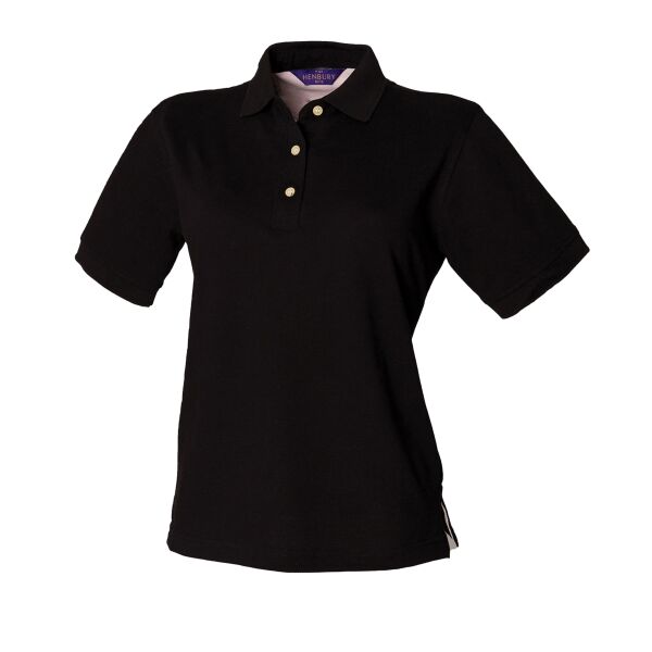 Women's classic cotton piqué polo shirt Thumbnail