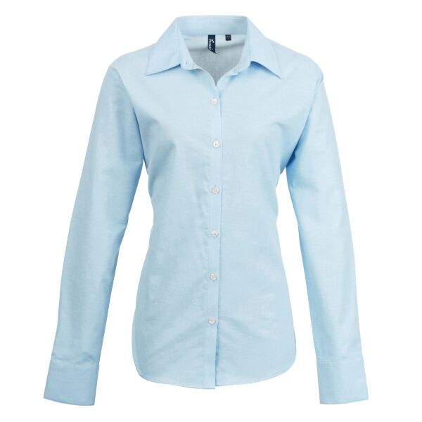Women's signature Oxford long sleeve shirt Thumbnail