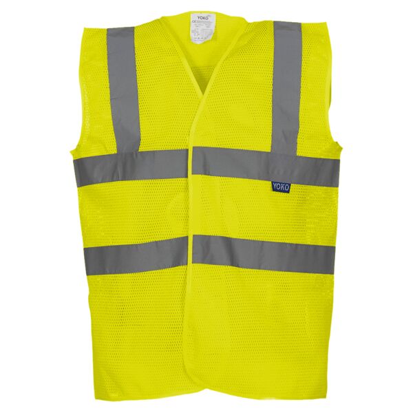 Yoko Top Cool Open Mesh Waistcoat Thumbnail