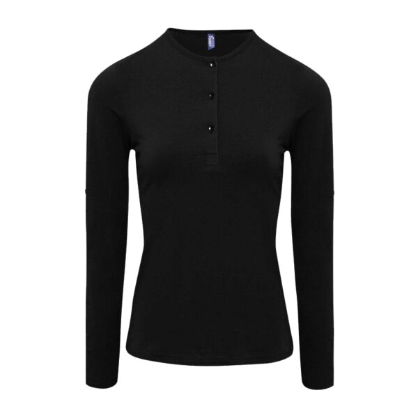 Women's Long John roll-sleeve tee Thumbnail