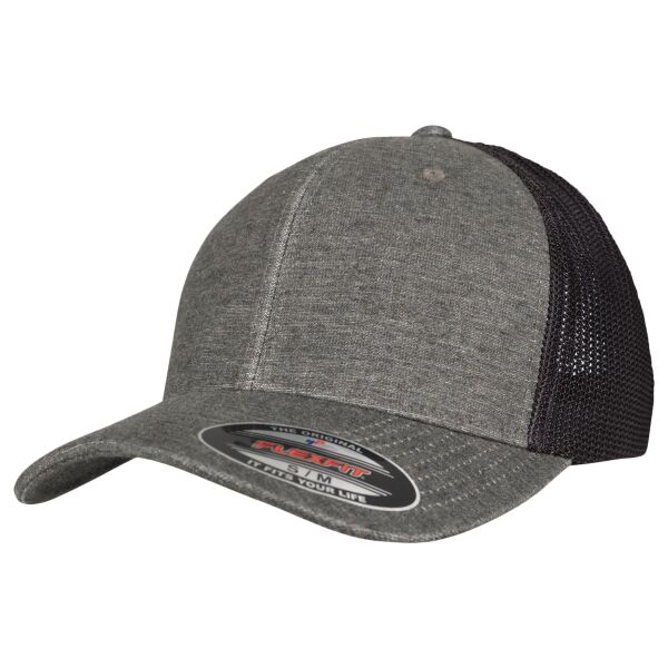 Retro trucker melange cap (6511M) Thumbnail