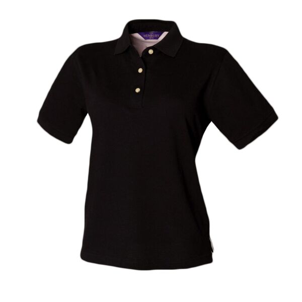 Henbury Ladies Classic Cotton Piqué Polo Shirt Thumbnail